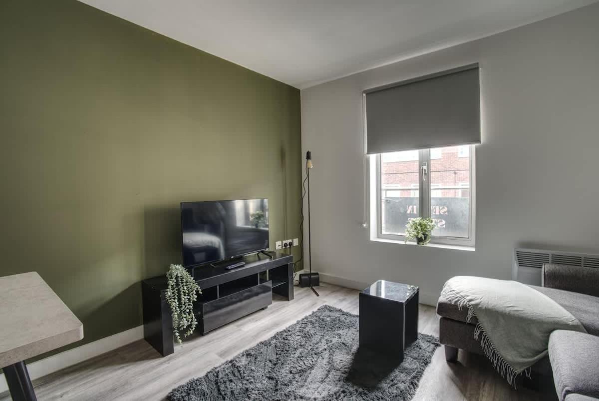 1Br City Centre Apt, Self Check In, Wifi, By Derbnb Sheffield Exterior photo